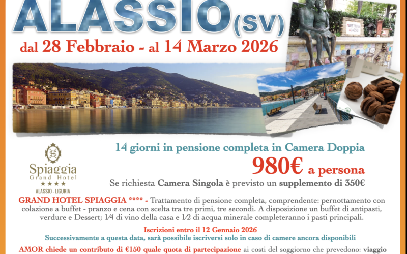 SOGGIORNO EDUCAZIONALE  RIABILITATIVO ASSISTITO AMOR
